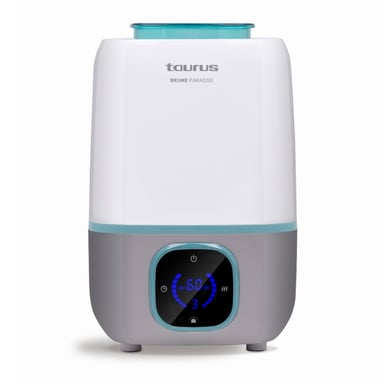 Taurus HU1330 humidificateur Ultrasonic 3 L Bleu, Gris, Blanc 25 W