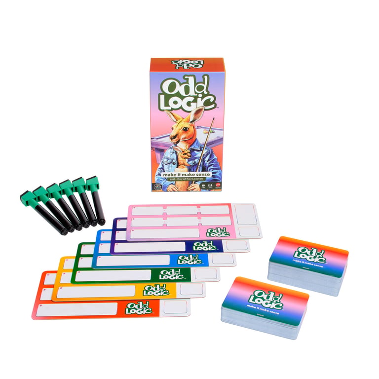 Games Odd Logic Jeu D'ambiance Familial Pour 3 À 6 Joueurs Dès