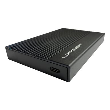 LC-Power LC-25U3-C Contenitore per HDD/SSD Nero Contenitore di archiviazione da 2,5 pollici
