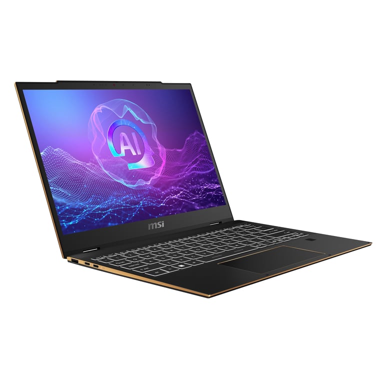 MSI Summit 13 AI+ Evo A2VMTG 007 Intel Core Ultra 7 Hybride 2 en 1 33 8 cm 13.3 Écran tactile Full HD+ LPDDR5x SDRAM SSD Wi Fi 7 802.11be Windows 11 Pro Neuf - vue 3