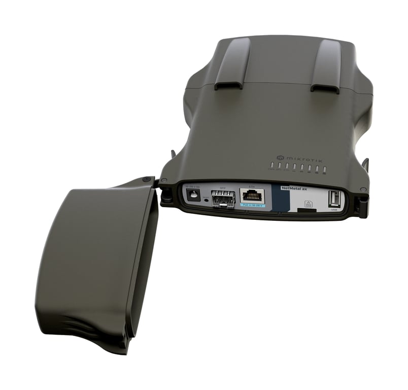 Mikrotik Netmetal Ax Connexion Ethernet Supportant 'alimentati - vue 4