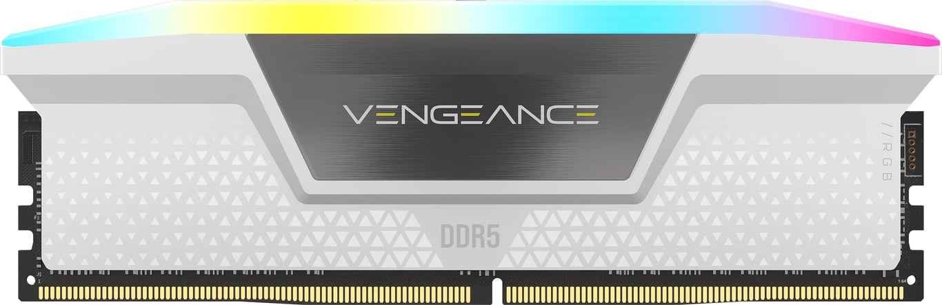 RAM DDR5 CORSAIR Vengeance RGB 2x16Go 6000MHz CL30 36 36 76 - vue 4