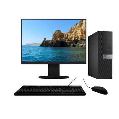 Optiplex 5040 SFF i5-6400 3.30GHz 16Go/240Go SSD Wifi W10 + Ecran 19