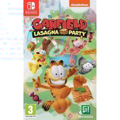Garfield Lasagna Party Nintendo Switch
