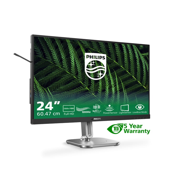 Philips 5000 series 24B2G520000 écran plat de PC 60 5 cm 23.8 1920 x 1080 pixels Full HD LCD Neuf - vue 2