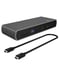 ICY BOX IB-DK8801-TB4 Avec fil Thunderbolt 4 Anthracite, Noir
