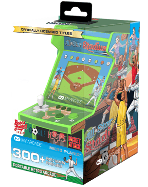 My Arcade - Micro Player All-Star Stadium (307 giochi in 1)