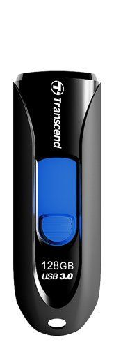 Transcend JetFlash 790 128GB lecteur USB flash 128 Go USB Type-A 3.2 Gen 1 (3.1 Gen 1) Noir, Bleu - Neuf