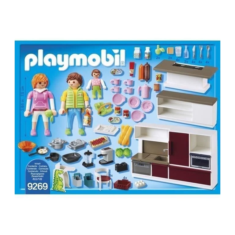 Cuisine Aménagée 9269 Playmobil La Boîte - vue 4