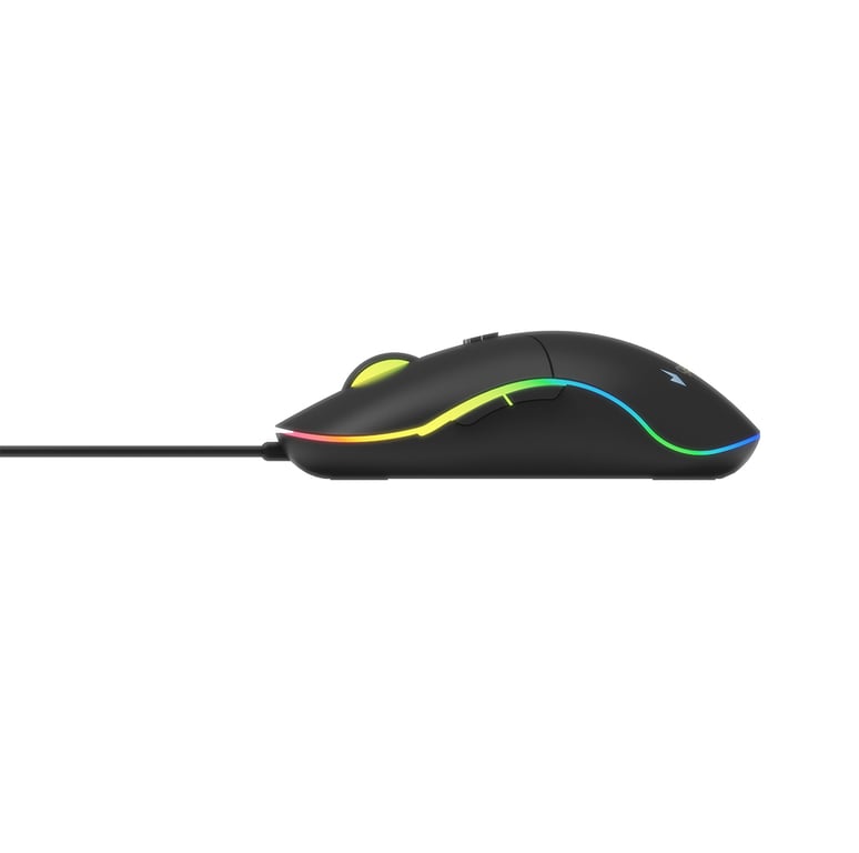 Souris Gembird MUSG-001-R – 2400 DPI, 6 Boutons, Ambidextre, USB Type-A - vue 2