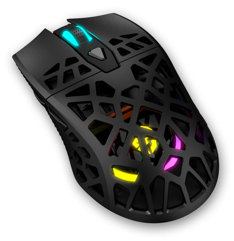 Souris Krom NXKROMKAIYU – Gaming, Optique 12000 DPI, RGB, 6 Boutons