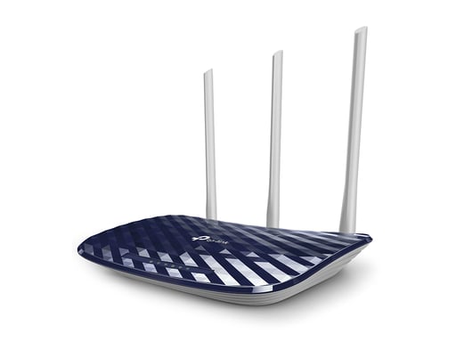 TP-Link AC750 router inalámbrico Ethernet rápido Doble banda (2,4 GHz / 5 GHz) Negro, Blanco