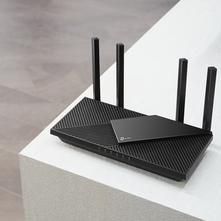 TP Link AX3000 Gigabit Wi Fi 6 Router - vue 3