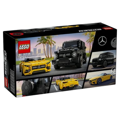LEGO® Speed Champions 76924: Mercedes-AMG G 63 e SL 63 per bambini