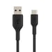 Câble à gaine tressée USB-C vers USB-A BOOST?CHARGE™ (1 m) Noir