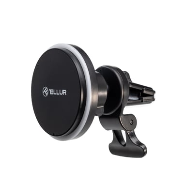 Chargeur de voiture sans fil Tellur, compatible MagSafe, 15W, noir