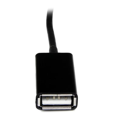 StarTech.com Cable Adaptador USB OTG para Samsung Galaxy Tab - Negro - USB A Hembra
