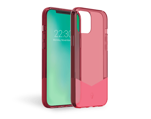 Coque Renforcée iPhone 12 Pro Max PURE Garantie à vie Rouge Force Case