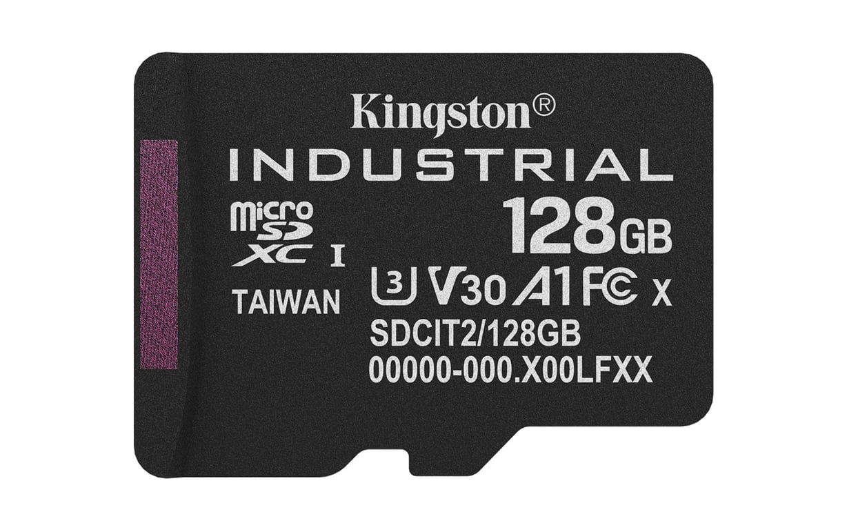 Kingston Industrial Carte mémoire flash A1 / Video Class V30 / UHS I U3 / Class10 microSDXC UHS I - vue 3