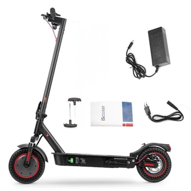 Trottinette électrique iScooter i9 Max 10 pouces Pneu en nid d'abeille 500W 36V 10Ah Contrôle intelligent par APP