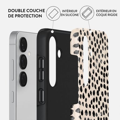 Burga Tough Back Cover para Samsung Galaxy S25 - Almond Latte