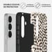 Burga Tough Back Cover para Samsung Galaxy S25 - Almond Latte