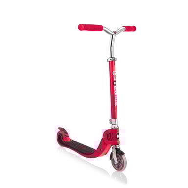 Scooter plegable Flow 125 V2 en rojo y negro para niños y adultos