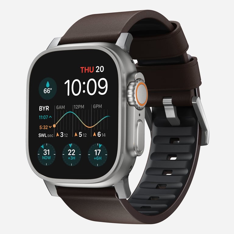 Nomad Active Band Pro Bande Cuir Acier inoxydable Neuf - vue 1