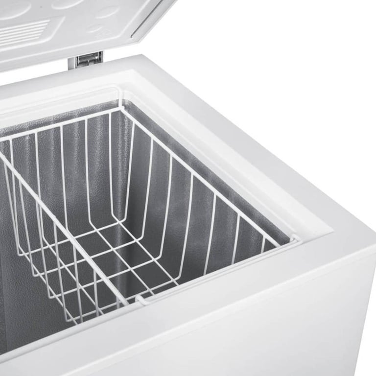 Congélateur coffre Indesit INCF984E 98 L Froid statique Classe E 6 kg/24h 40 dB 2 paniers Blanc - Neuf