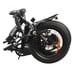 Bicicleta eléctrica Univercycle B4 de doble suspensión, batería de 48 V y 13 Ah, frenos de disco hidráulicos - negra