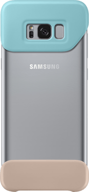 Coque Pop Cover Samsung EF-MG955CM transparente et verte pour Galaxy S8 +