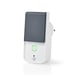Nedis WIFIPO120EWT enchufe inteligente Gris, Blanco