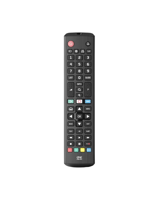 One For All TV Replacement Remotes URC4911 télécommande IR Wireless Appuyez sur les boutons - vue 5