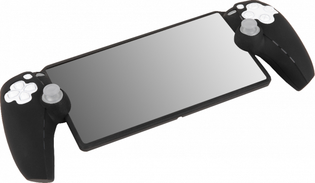 Konix Silicone skin Funda Sony Negro, Gris