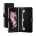 Mercury Funda para Galaxy Z Fold 3 Folio Magnética con Soporte para Billetes Negro