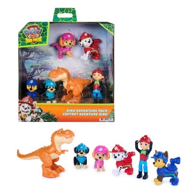 Cofre de Figuras Aventura - La Patrulla Canina - La Película Misión Dino - SPINMASTER - A Partir de 3 Años