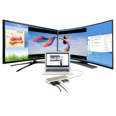 JCD381 -N - Stazione docking - USB -C - 2 X HDMI