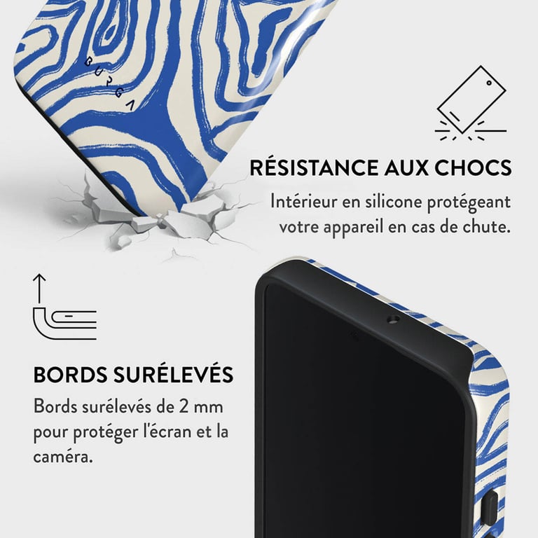 Burga Coque arrière Tough pour Samsung Galaxy S22 - Seven Seas