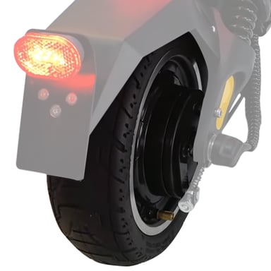 Minimotors Motore anteriore o posteriore per Dualtron Aminia Special originale Nero