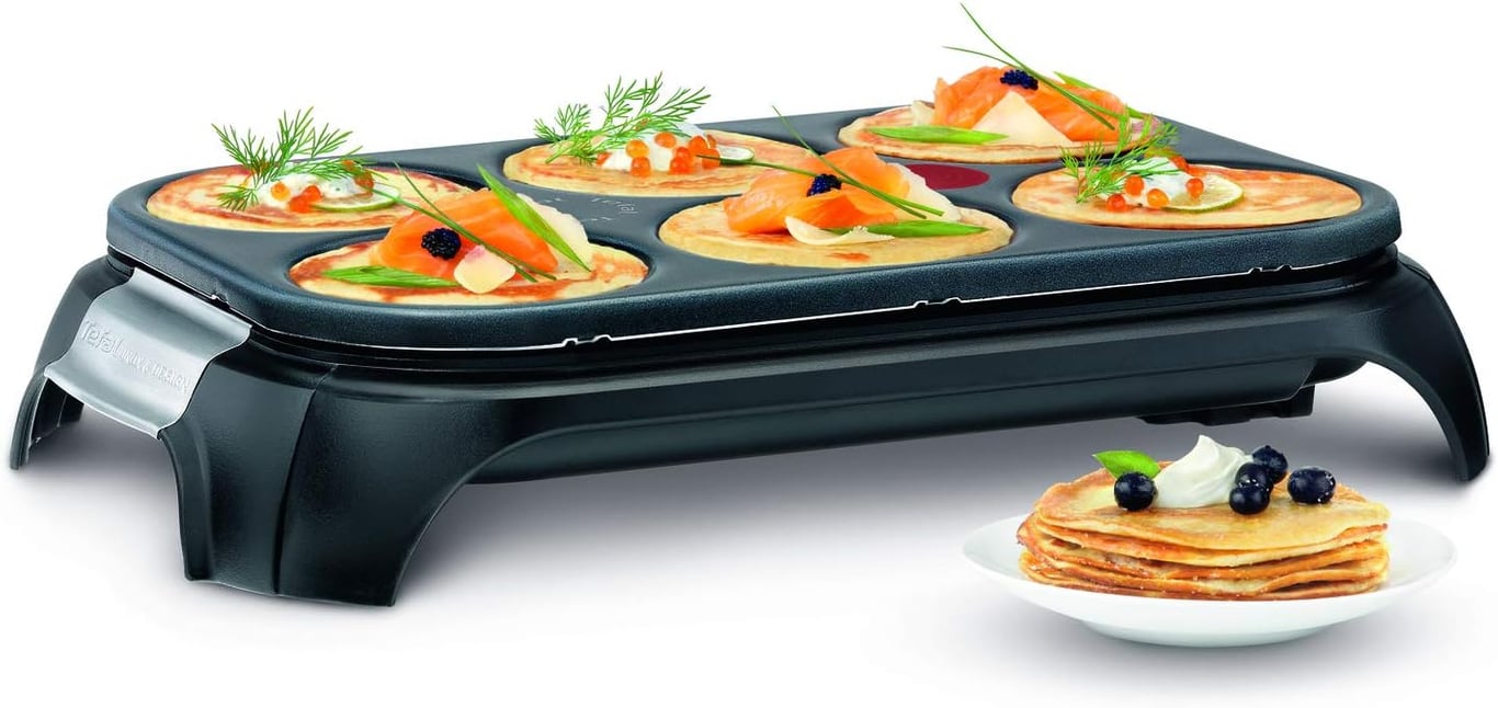 TEFAL Cr&ecirc;pi&egrave;re &eacute;lectrique  Thermo-Spot 1000 W - Neuf