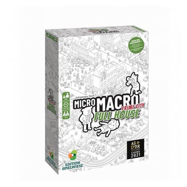 MicroMacro Crime City 2: Full House - Juego de deducción cooperativo