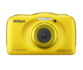Nikon COOLPIX S33 1/3.1'' Appareil-photo compact 13,2 MP CMOS 4160 x 3120 pixels Jaune