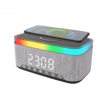 Enceinte-réveil avec station de charge sans fil RIVIERA
