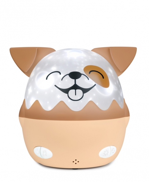 Bigben Veilleuse Musicale Enfant - Projecteur 360° - 13 Projections - 8 Mélodies - Télécommande - Neuf