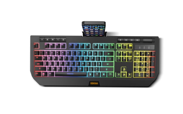 Krom Kuma clavier Gaming USB QWERTY Portuguais Noir