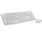 Logitech MK295 Tastiera wireless silenziosa combinata Mouse incluso RF Wireless AZERTY francese Bianco