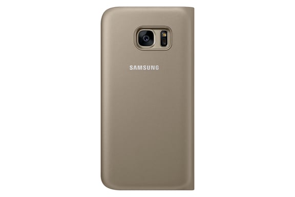Samsung EF-CG930 funda para teléfono móvil 12,9 cm (5.1'') Libro Oro