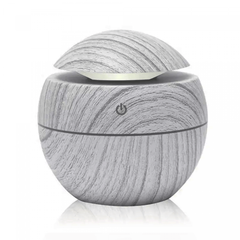 Herzberg Humidificateur D'air Et Diffuseur D'huile Aromatique Gris Hg8113-gry
