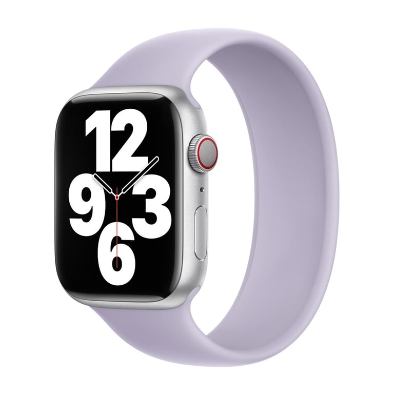 Bracelet Boucle unique en Silicone pour Apple Watch 44454649 mm Taille 6 Fog