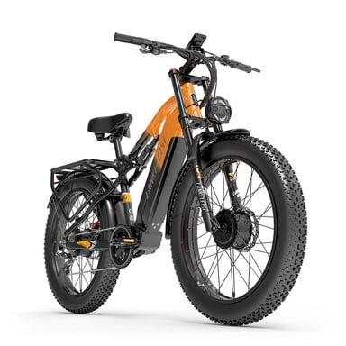 Mountain Bike Elettrica LANKELEISI MG800MAX 2 motori da 1000 W, batteria da 48 V 20 Ah